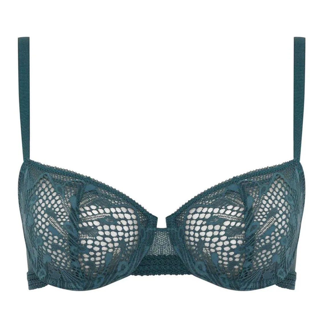 Soutien-gorge corbeille armatures - Bleu Passionata | 3 Suisses